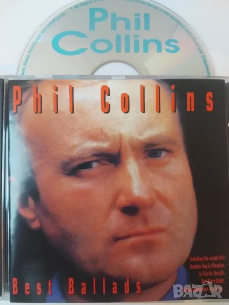 Phil Collins – Best Ballads - матричен диск музика Фил Колинс, снимка 1
