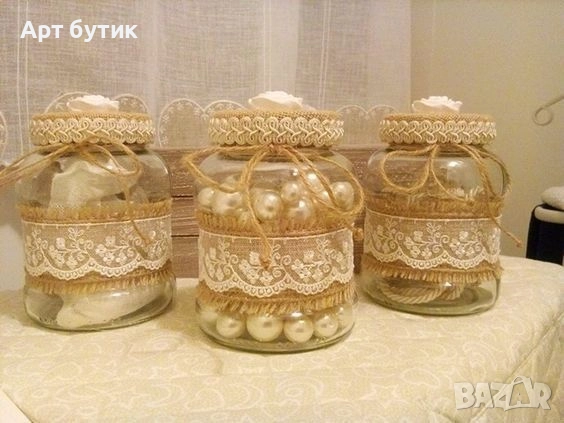 Бурканчета за мед в рустик стил, снимка 1