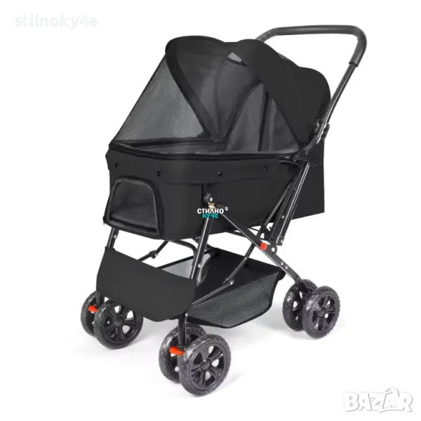 Количка за домашен любимец Транспортна количка за куче или коте Колички за кучета Колички за любимци, снимка 1