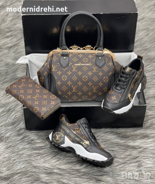 Дамска чанта портфейл и спортни обувки Louis Vuitton 119, снимка 1