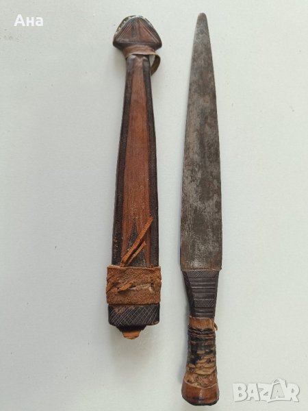 Стара африканска кована кама 32 см

, снимка 1