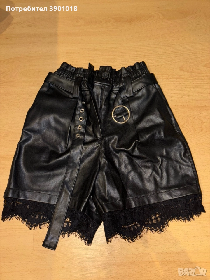 Дамска кожена пола, снимка 1