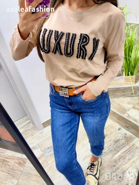 Дамска блуза Luxury, снимка 1