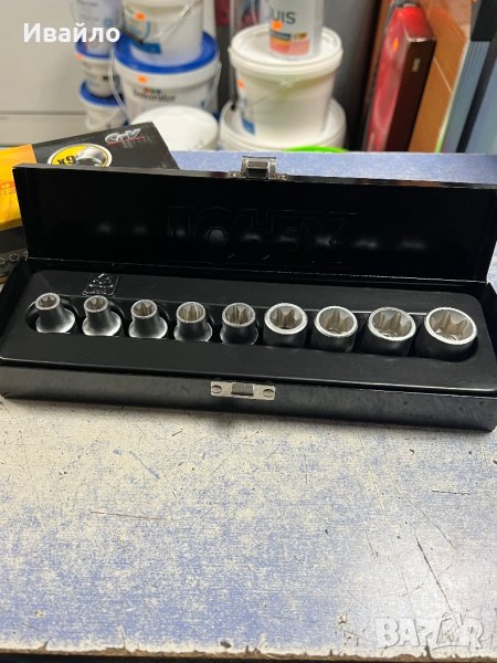 Торкс вложки комлект 9 части Topex , снимка 1