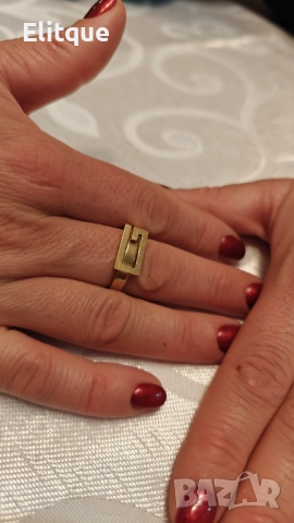 Уникален пръстен от медицинска стомана gucci, снимка 8 - Пръстени - 52895119