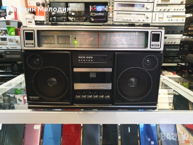 Радиокасетофон SABA RCR 405 Stereo В отлично техническо и визуално състояние.