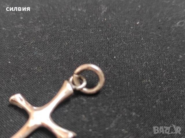 сребърен кръст, снимка 11 - Други - 41348542