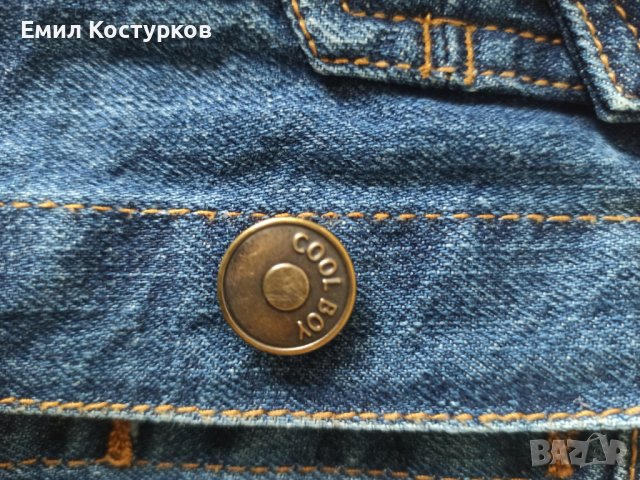 Продавам дънкови якенца с памучни ръкави 104 - 2бр, снимка 5 - Стоки за близнаци - 36976178