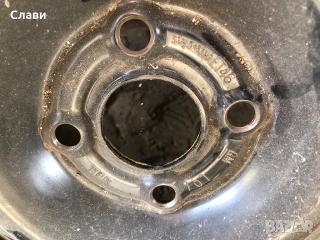 Продавам резервна джанта с гума от Опел Деу, снимка 3 - Гуми и джанти - 39830412