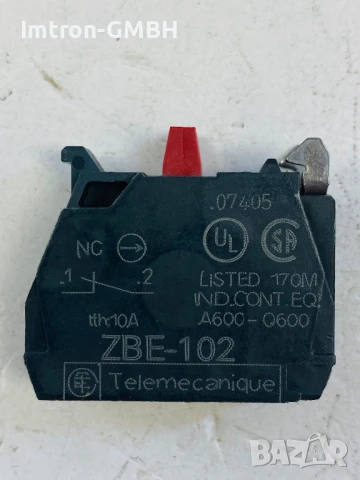 Контактен блок ZBE102, 3A/240VAC, SPST-NC, снимка 3 - Друга електроника - 50983638