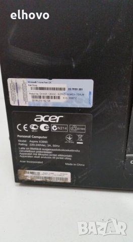 Настолен компютър Acer Intel CORE3, снимка 3 - Работни компютри - 28459449