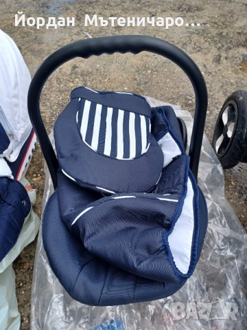 Бебешка Количка с 3 коша, снимка 4 - Детски колички - 37757852