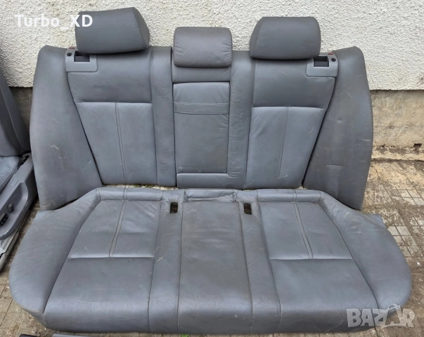 Продавам сива задна седалка за BMW E39