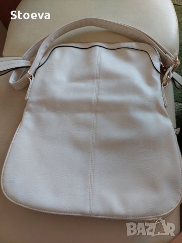 Дамска чанта екрю , слонова кост , светло бежова, снимка 5 - Чанти - 33369412