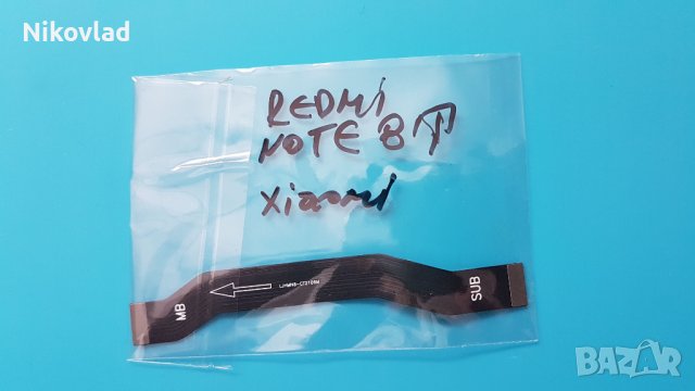 Motherboard flex cable Xiaomi Redmi Note 8T, снимка 3 - Резервни части за телефони - 36964157