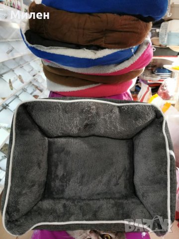 легло микрофибър - сиво, снимка 2 - За кучета - 27210923