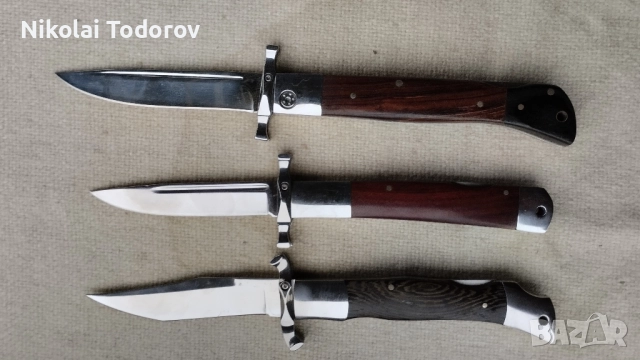 Италианско стилето, снимка 3 - Ножове - 51989053