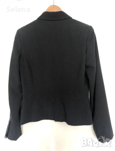 Черно дамско сако DIKA, снимка 2 - Сака - 50655768