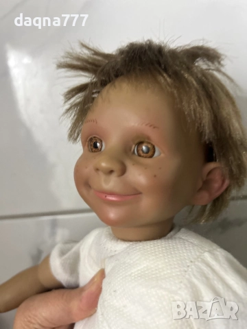Необикновена кукла марка D’anton Jos 1970 г, снимка 6 - Колекции - 52856691