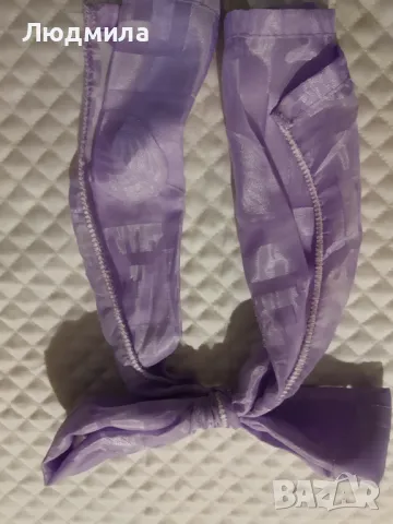 Пердета,два броя,лилави,с панделки за разделяне,декорация, снимка 10 - Пердета и завеси - 48922770