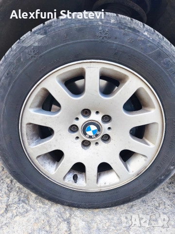 джанти с гуми бмв е38 225/60/16, снимка 6 - Гуми и джанти - 52658923