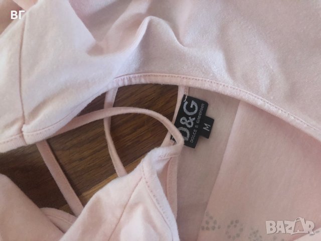 D&G  размер М, кроп топ , отличен , бебешко розово-15 лв, снимка 5 - Корсети, бюстиета, топове - 28489153