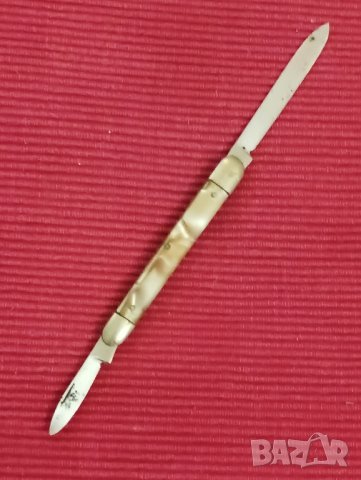 Старо джобно ножче Петко Денев, Габрово. , снимка 2 - Колекции - 43912130