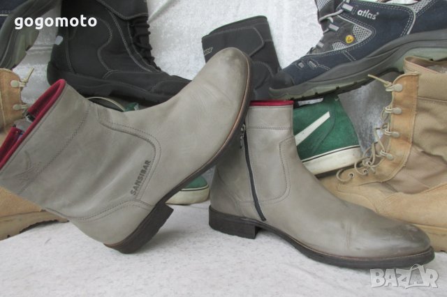 боти BIG BOY SANSIBAR® original leder boots, 46- 47,мъжки боти ГИГАНТ, 100% естествена кожа,GOGOMOTO, снимка 13 - Мъжки боти - 27878313