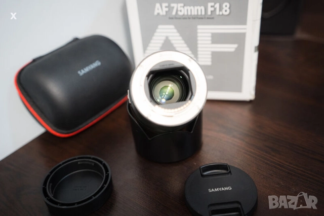 Обектив Samyang AF 75mm f/1.8 FE for Sony E, снимка 4 - Обективи и филтри - 52540474