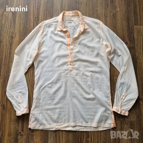 Страхотна  мъжка  риза  ZARA , 100%   памук, размер  L , снимка 1 - Ризи - 40668893