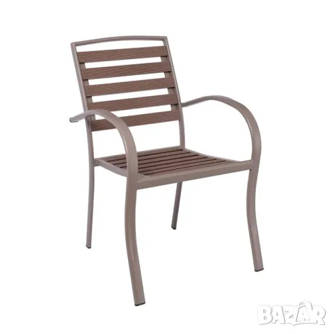 Коплект Serano 4 стола фотьойла маса трапезни градински, снимка 2 - Столове - 47640193