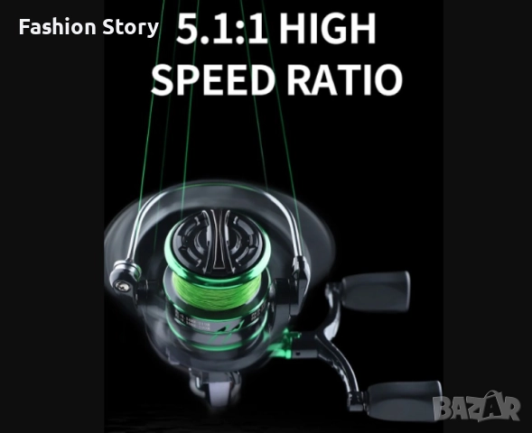 Макара за спининг с метална шпула и стоп лагер Osako, снимка 6 - Макари - 51857240