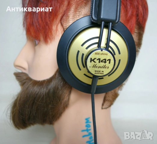 Винтидж ТОП слушалки AKG Monitor K141 / Austria, снимка 2 - Слушалки и портативни колонки - 51481911