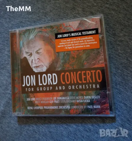 Jon Lord - Concerto for Group and Orchestra, снимка 1 - CD дискове - 47690325