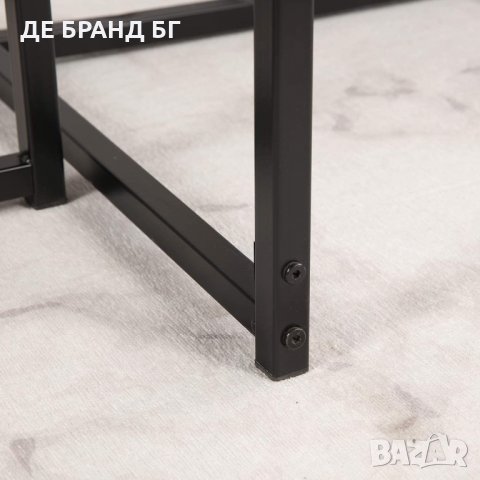 Комплект трапезна маса с два стола LD-CT01-WNT, снимка 3 - Маси - 35586462