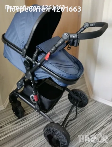 Бебешка количка 3 в 1, снимка 1