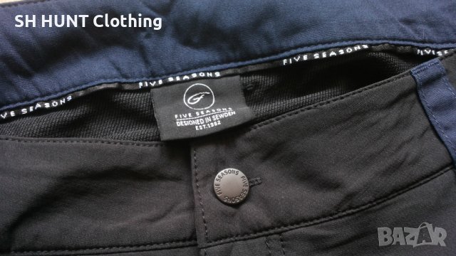FIVE SEASONS Stretch Trouser размер L панталон със здрава и от части еластична материи - 405, снимка 16 - Панталони - 43064072