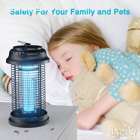 Нова Лампа за убиване на комари електрически убиец срещу насекоми, снимка 6 - Други стоки за дома - 40037332