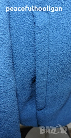 Jack Wolfskin Nanuk Mens Blue Full Zip Outdoor Polar Fleece Jacket Size XL, снимка 7 - Суичъри - 53392774