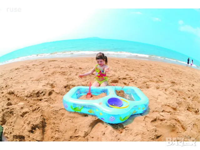 НОВИ! Детски басейн 3 нива за игра с пясък и вода, снимка 4 - Надуваеми играчки - 49073829