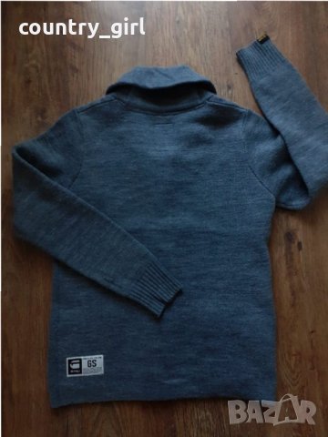 g-star ewing cardigan knit - страхотна мъжка жилетка, снимка 8 - Пуловери - 26713630
