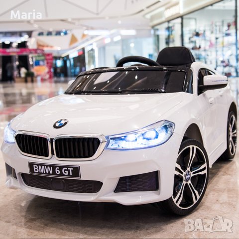 Акумулаторна джип BMW 6 GT, снимка 7 - Детски велосипеди, триколки и коли - 26943428