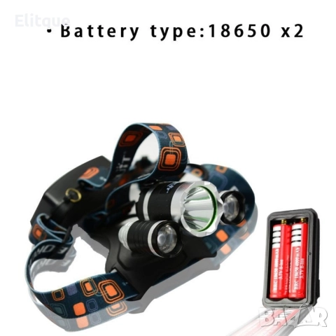 Водоустойчив фенер за глава с въртящ се фокус и мащабиране, снимка 8 - Къмпинг осветление - 52839369