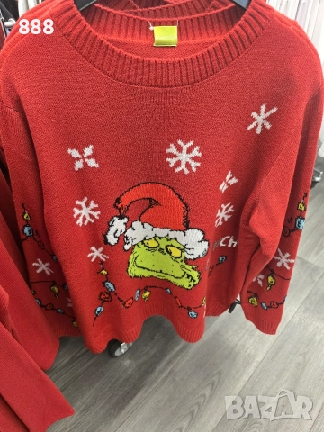 дамски коледни блузи Grinch 