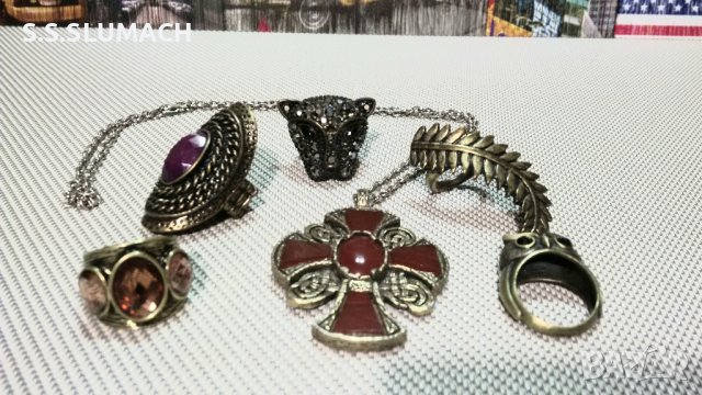  Лот от дамски бижута, снимка 1