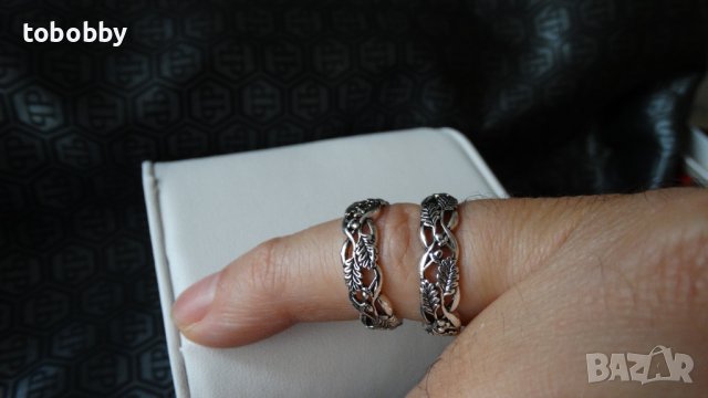 Лот нови мъжки пръстени, бижутерска стомана, снимка 4 - Пръстени - 42961809