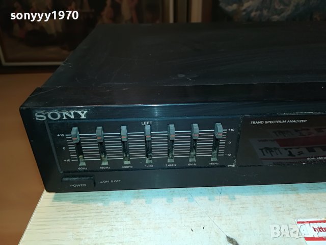 SONY SEQ-411 EQUALIZER-MADE IN JAPAN 0608222018, снимка 2 - Ресийвъри, усилватели, смесителни пултове - 37615949
