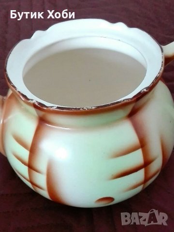 Порцеланов чайник Bihl Чехословакия, снимка 5 - Антикварни и старинни предмети - 33657921
