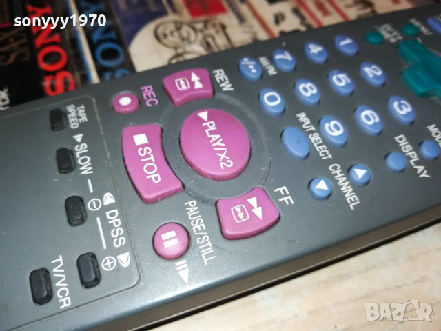 SHARP G0247AJ VIDEO REMOTE-ВНОС SWISS 0611252020, снимка 6 - Дистанционни - 52324485