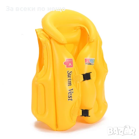 Надуваема спасителна жилетка за деца, снимка 6 - Водни спортове - 51056586